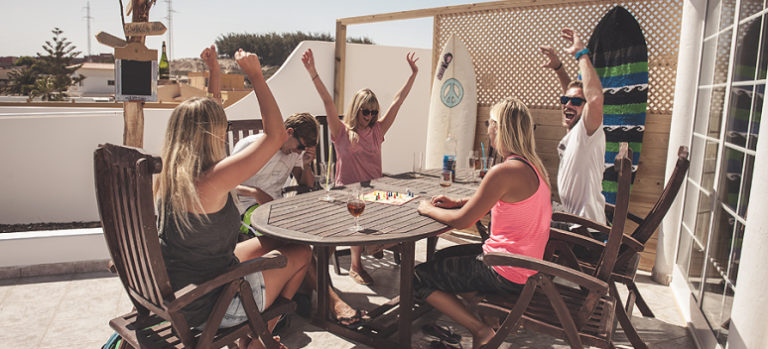 Beverly Hills Surfcamp La Pared Fuerteventura