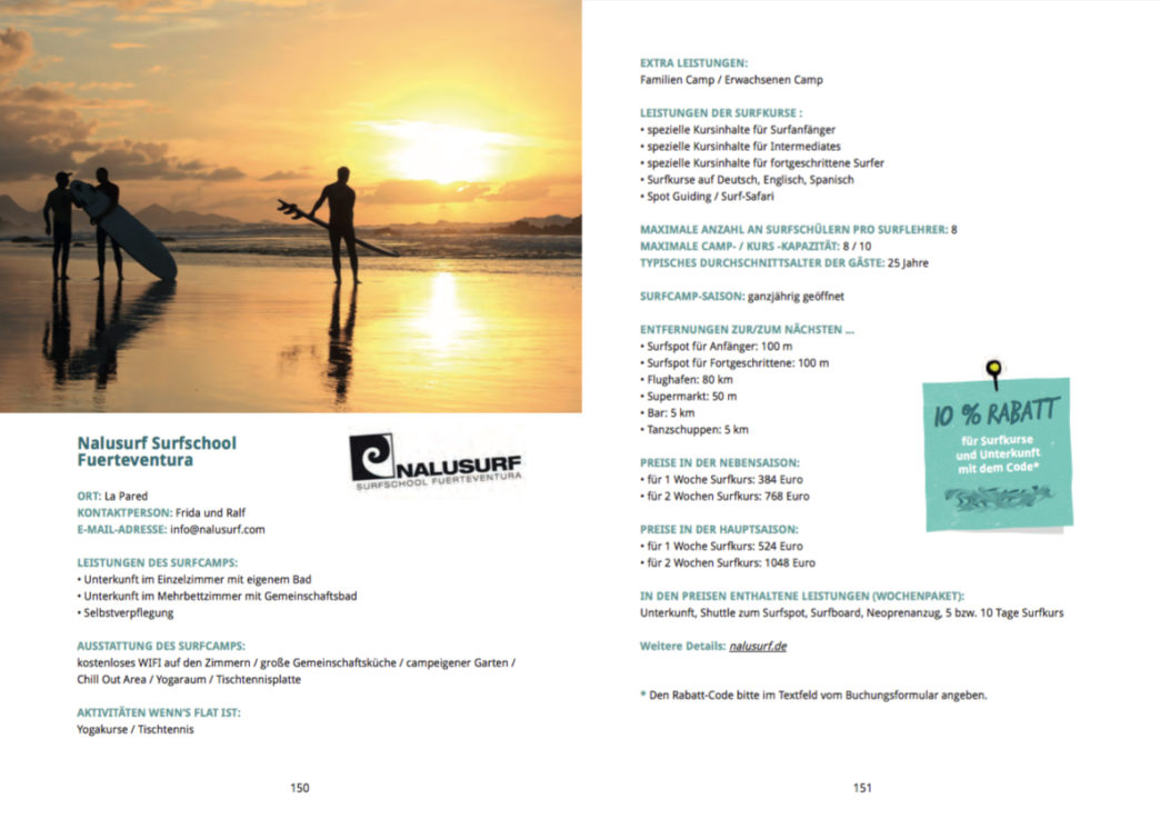 Surfguide Fuerteventura - Nalusurf Rabatt