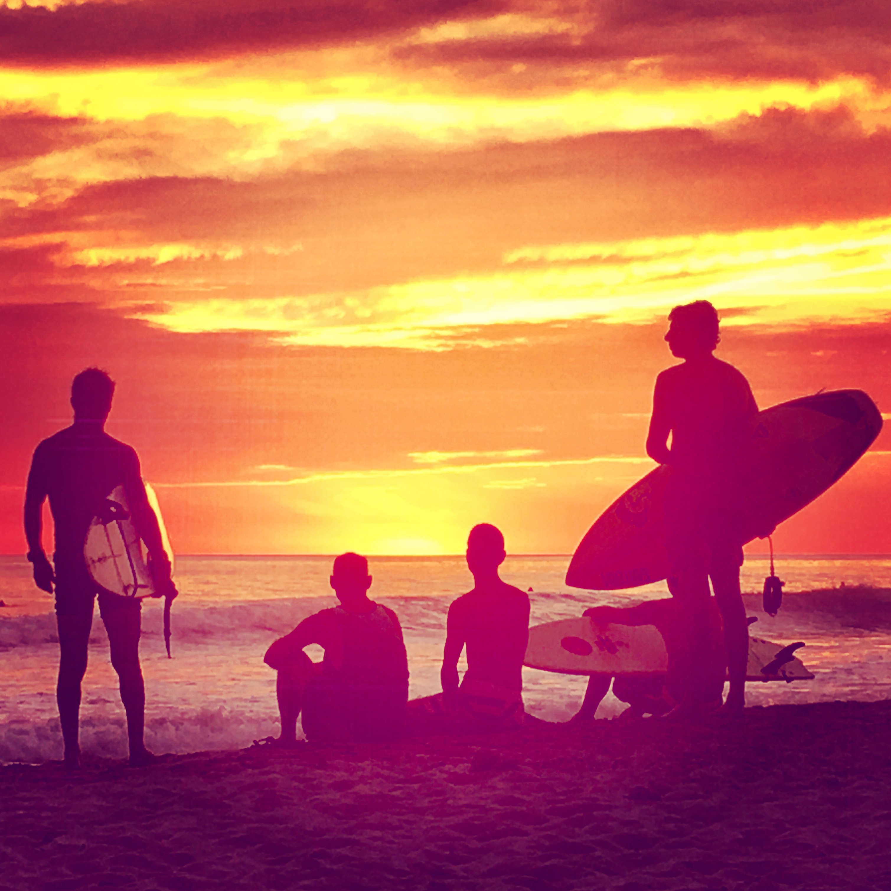 Sunset Surfers