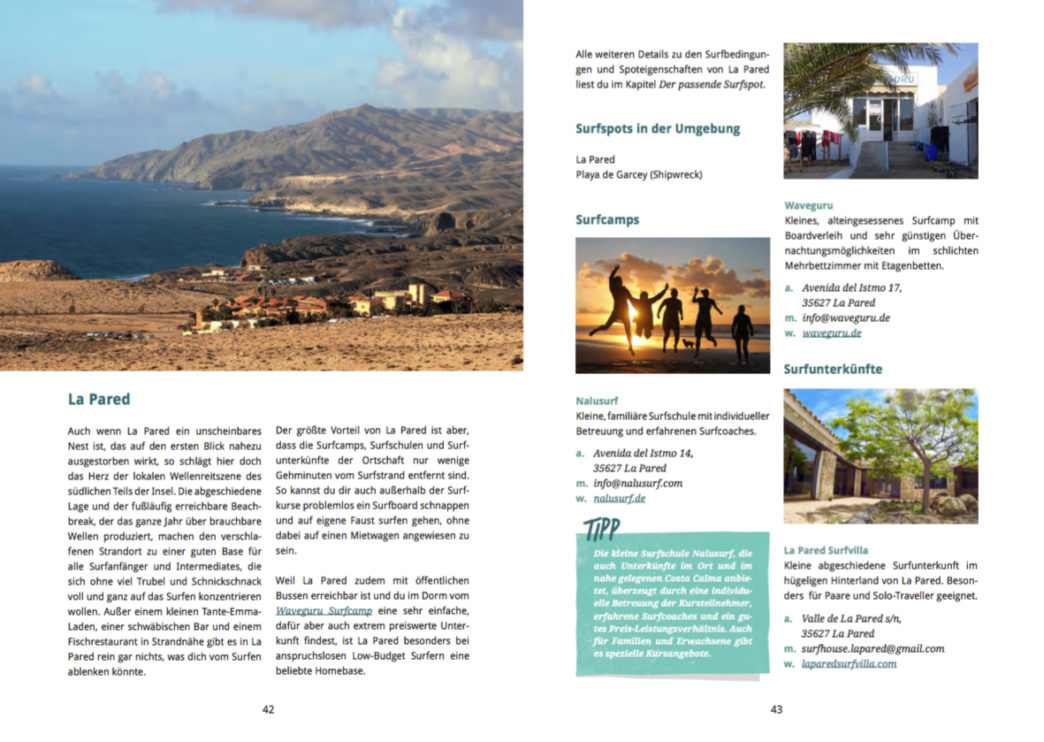 Surfguide Fuerteventura - La Pared Infos - Nalusurf Fuerteventura