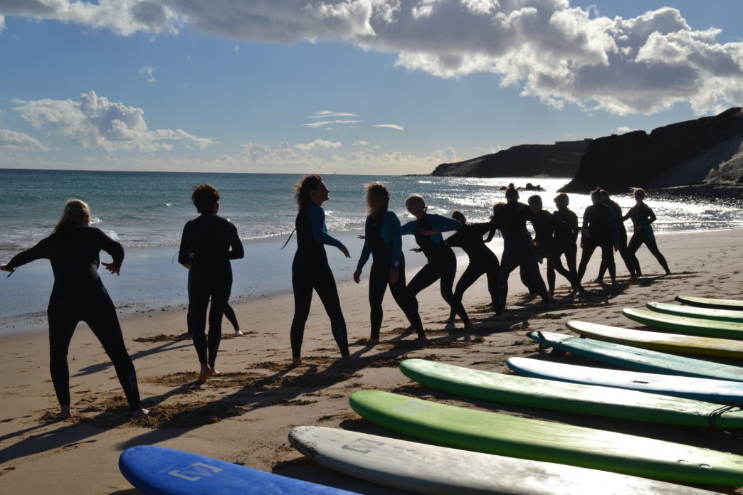 Yoga am Meer & Wellenreiten bei Nalusurf Surfschool - 16.-24. November